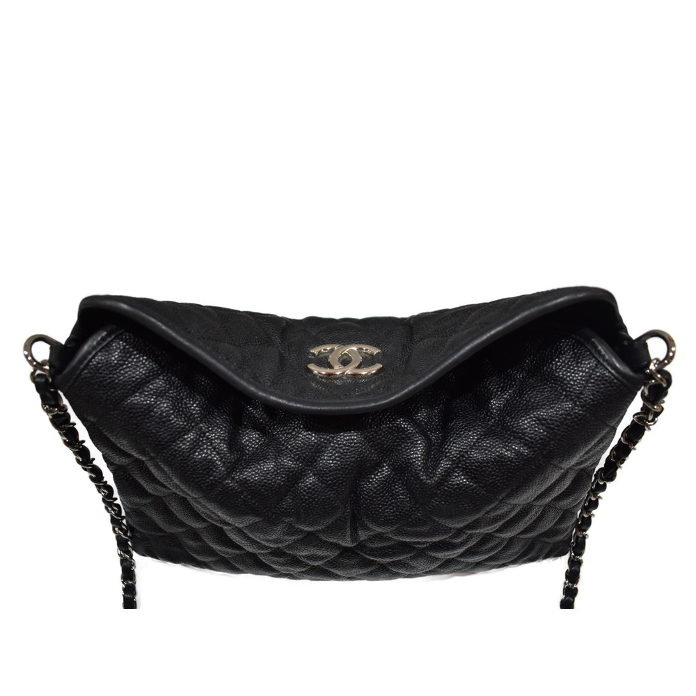 Chanel Chain Shoulder 2WAY Caviar Skin Bag Black - Picture 6 of 15